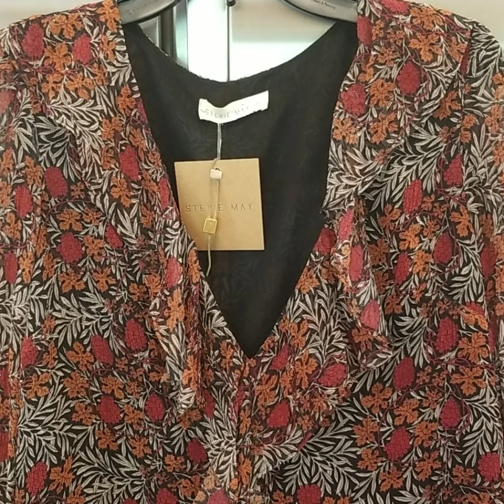 💕STEVIE MAY💕 Patience Top Kimono Garden